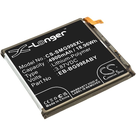 Bsc Preferred Samsung Ultra SGH-N748 SM-G9980 SM-G998A DS SM-G998N SM-G998P Mobile Phone Repl. Battery CS-SMG998XL